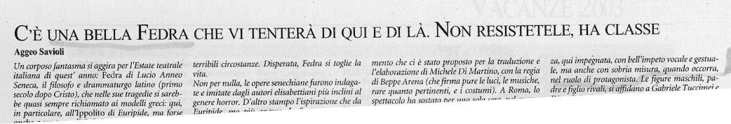 Critica-Savioli-26-07-'03